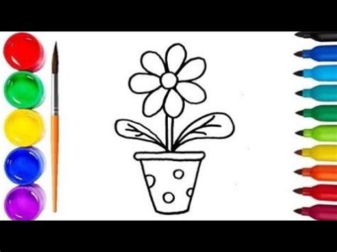 paano mag drawing ng bulaklak|How to draw a fantastic flower very easy .